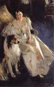 Anders Zorn Mrs Bacon Sweden oil painting artist